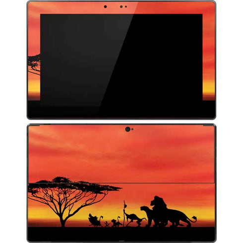Disney The Lion King Pride Rock Crew Surface Pro Tablet Skin